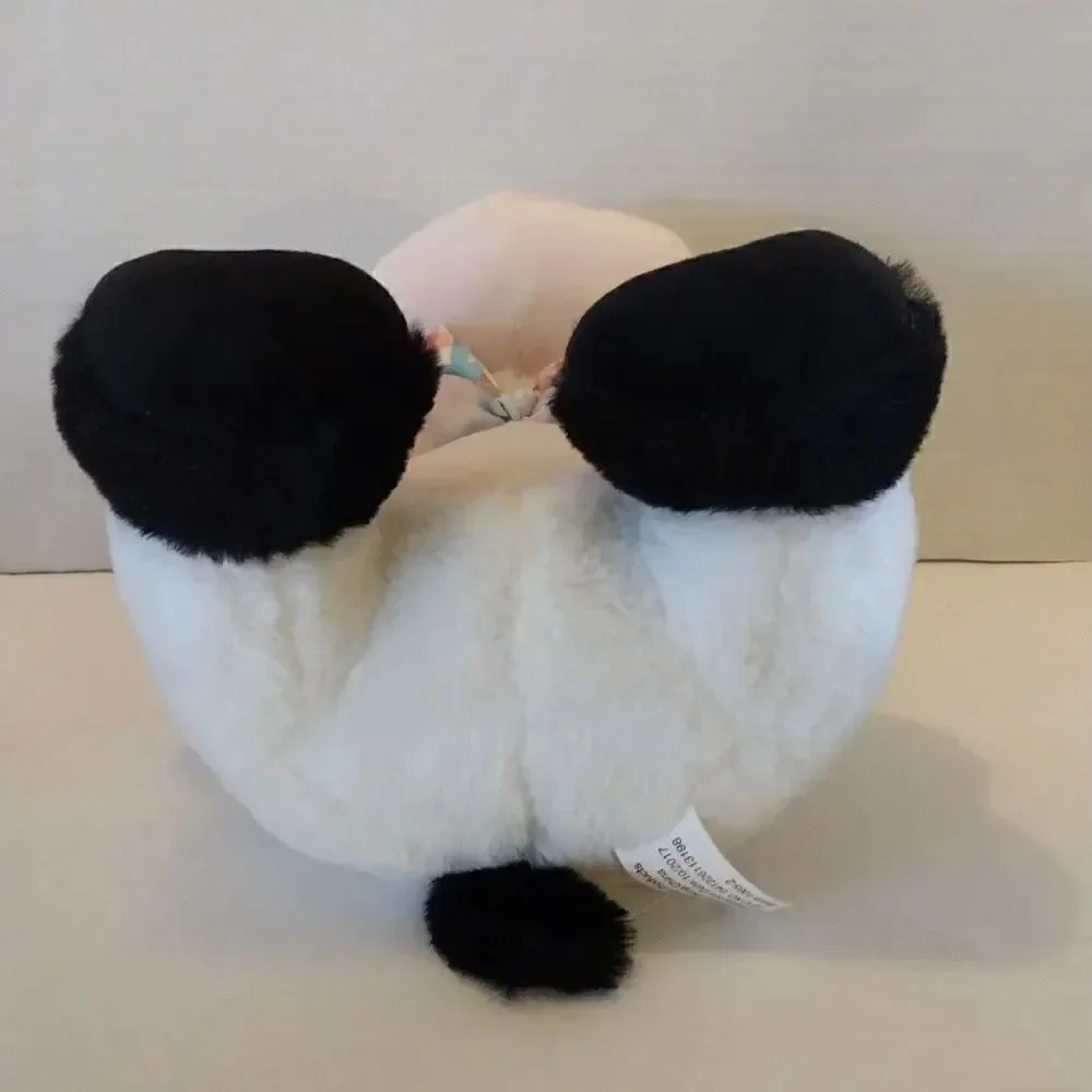 Inter American 2017 Cow With Blue Plaid Bow Stuffed Plushie Toy‎